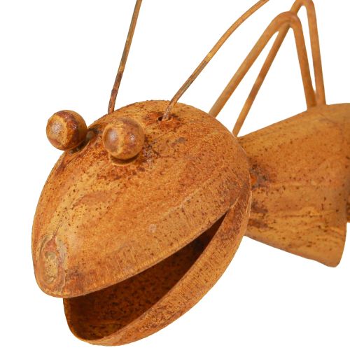 Floristik24 Rust Decoration Ant Metal Decoration Rust Figure Garden 21.5cm