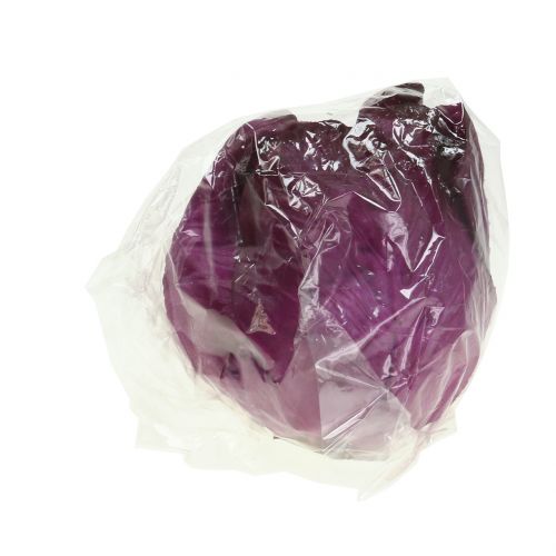 Artificial red cabbage Real-Touch Ø12cm | Floristik24.co.uk