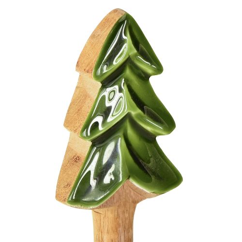 Product Salad servers wooden cutlery for Christmas 28cm set of 2