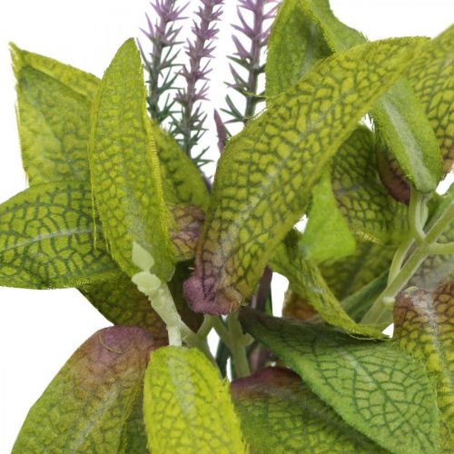 Floristik24 Artificial sage bunch, silk flowers, sage branches artificial violet L26cm 4pcs