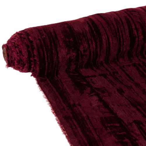 Velvet Ribbon for Decoration and DIY Projects – Bordeaux, 25mm x 2m buy online | Floristik24.co.uk