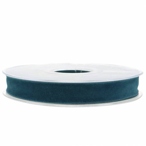 Product Velvet ribbon blue 15mm 7m