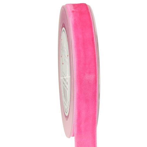 Velvet Ribbon Pink Decorative Ribbon Velvet Ribbon Pink 20mm 10m