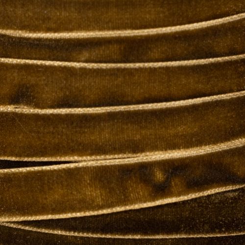 Decorative velvet ribbon, narrow, 10mm wide, 20m long, on a roll | Floristik24.co.uk