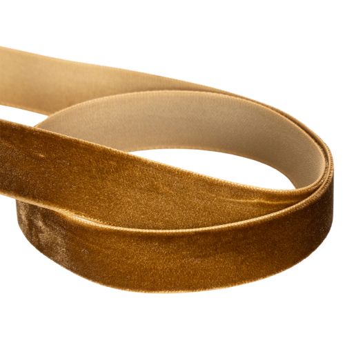 Decorative velvet ribbon on a roll, fine gift wrapping, 20mm x 10m | Floristik24.co.uk