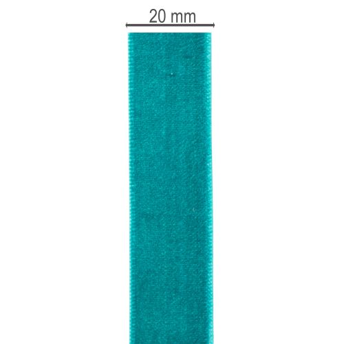 Decorative velvet ribbon for decorating, 20mm wide, 10m long | Floristik24.co.uk