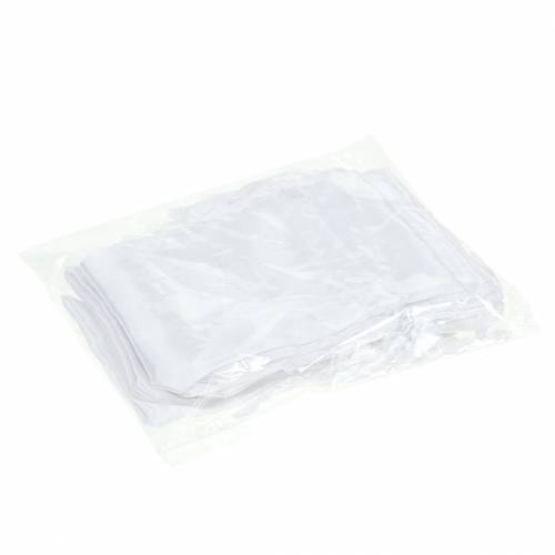 Product Satin bags white 6.5 × 10cm 10pcs