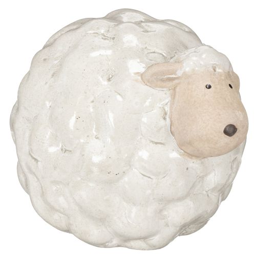 Decorative sheep as a friendly eye-catcher for living room and garden 11cm 2pcs