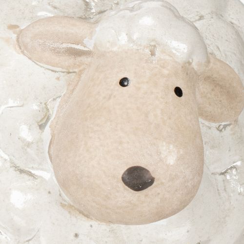 Product Decorative sheep as a friendly eye-catcher for living room and garden 11cm 2pcs