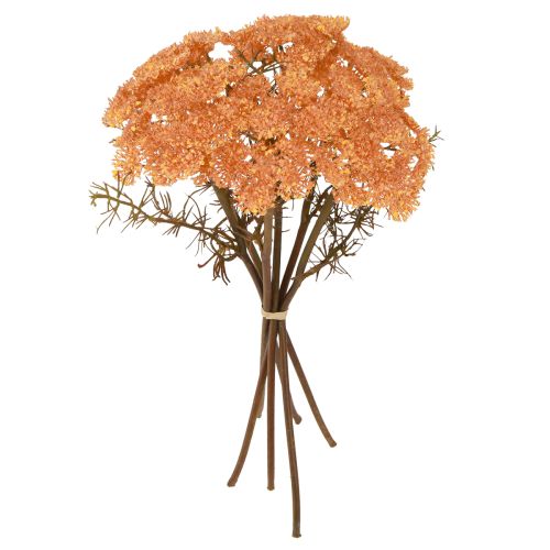 Yarrow artificial flowers Achillea artificial orange 30cm 6 pcs