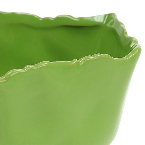 Floristik24 Bowl ceramic green Ø17cm H7cm