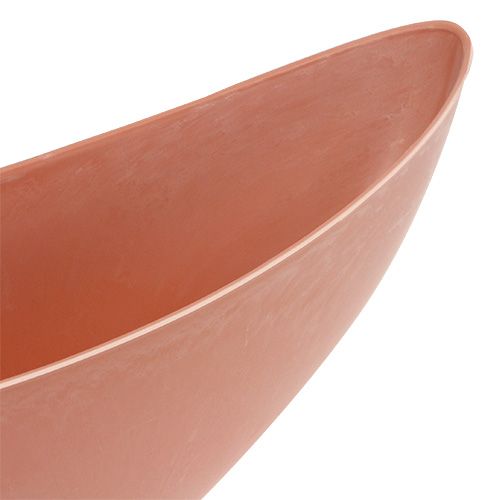 Product Plastic bowl light orange 39cm x 13cm H13cm, 1p