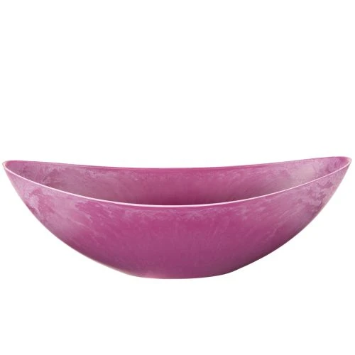 Pink Plastic Decorative Bowl 39cm x 13cm | Floristik24.co.uk