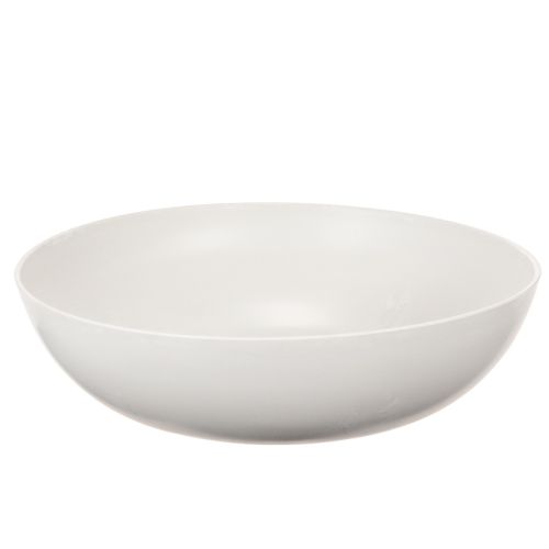 Large Round Decorative Bowl – 30cm, Light Grey