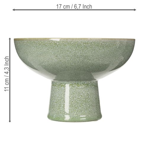 Product Ceramic trophy bowl for stylish home decoration, 17cm