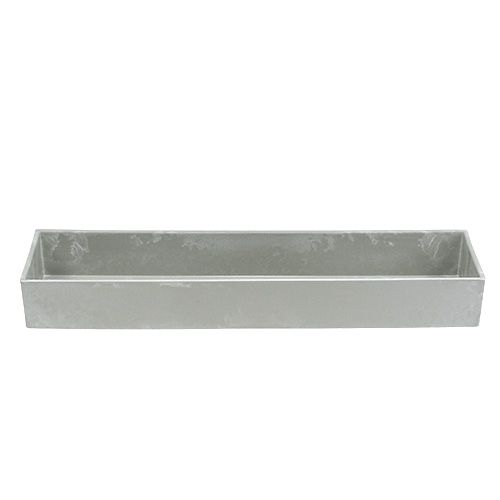 Product Bowl square gray 41.5cm x 10.5cm H5cm