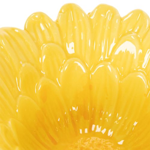 Product Decorative ceramic flower bowl for home decor and gift ideas, 13cm, 2 pieces