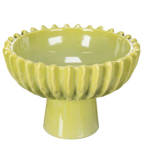 Ceramic bowl, elegant design for stylish table decoration and home accessory, 21cm
