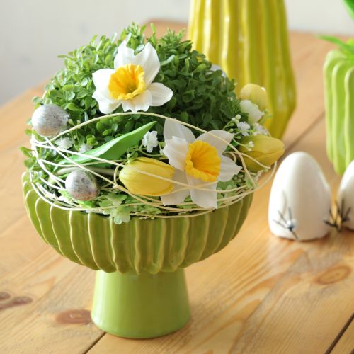 Product Ceramic bowl, elegant design for stylish table decoration and home accessory, 21cm