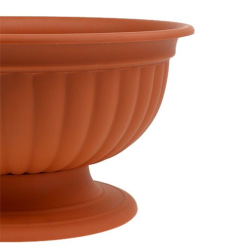 Product Bowl with foot terracotta Ø35cm