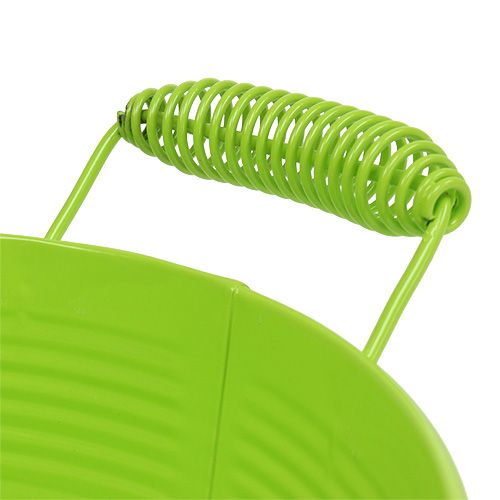 Floristik24 Bowl round apple green Ø22cm H9,5cm
