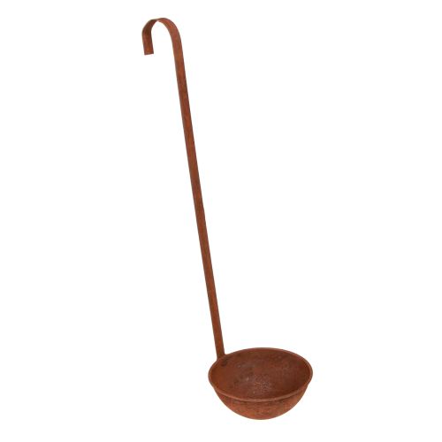 Floristik24 Bowl for planting decorative ladle rust Ø12cm 3pcs