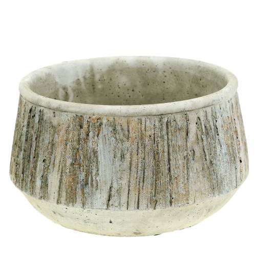 Floristik24 Planter bowl concrete Ø18cm H10cm