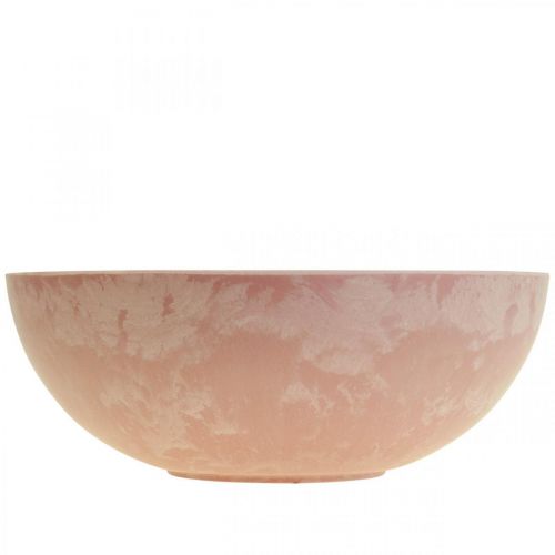 Product Decorative bowl flower bowl round pink bowl plastic Ø20cm
