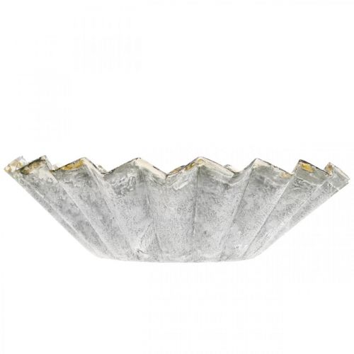 Product Cake mold for planting, metal decoration, baking molds with gold decoration Ø16.5cm H4.5cm
