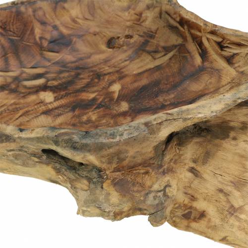 Product Burl wood bowl flamed 70cm x 27cm H12cm