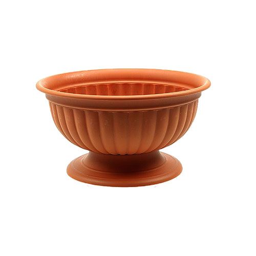 Product Bowl with foot terracotta Ø26cm - 35cm, 1pc