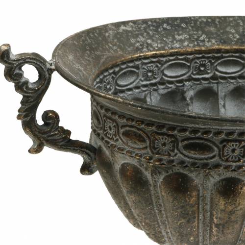 Product Cup bowl antique gold oval 42cm H28cm