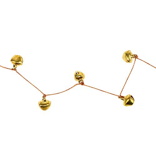 Floristik24 Clamps Chain Gold Ø1cm L130cm