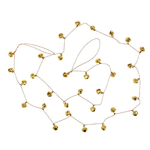Floristik24 Clamps Chain Gold Ø1cm L130cm