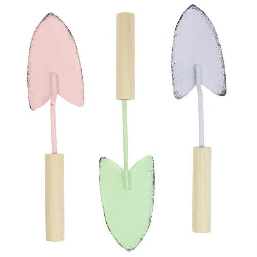Floristik24 Decorative shovels assorted colors 14cm 9pcs