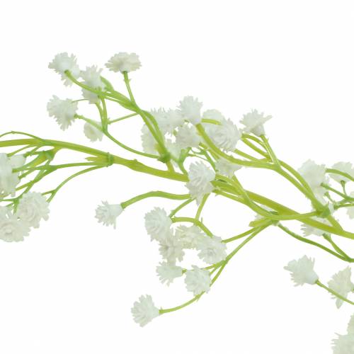 Product Wedding decoration garland gypsophila with eyelets white 180cm