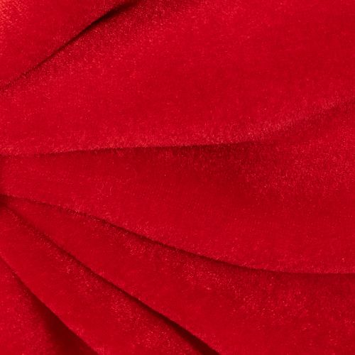 Red Velvet Bow 50cm Decorative