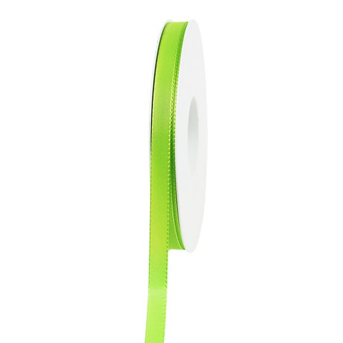 Floristik24 Gift ribbon apple green 8mm 50m