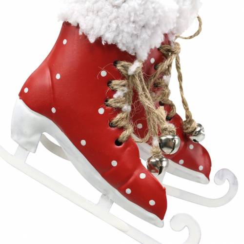 Ice Skating Deco Pendant Wood Christmas Winter NEW Santa Boots 