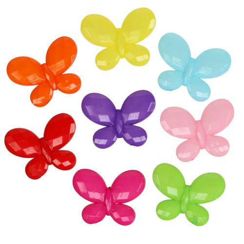 Floristik24 Butterfly 3cm x 2.3cm for sprinkling 200g sorted