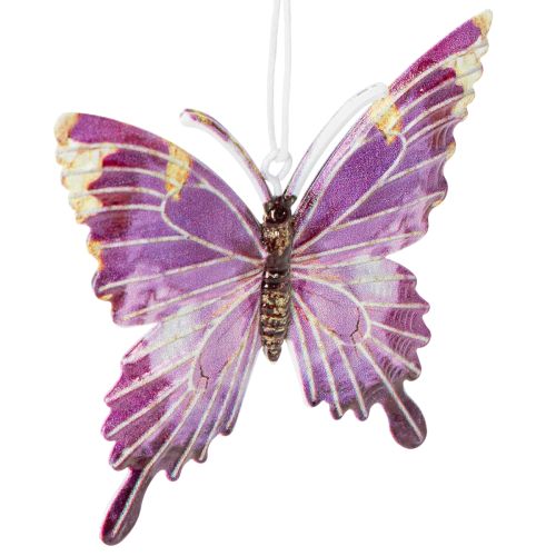Product Butterfly pendant decoration for artistically decorating living spaces, 8cm, 5 pieces