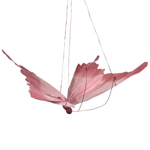 Floristik24 Large Hanging Butterfly Decoration, Elegant Wall Decoration, 50cm, 2 Pieces