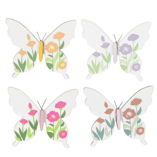 Product Butterfly stakes, ideal as eye-catchers in the garden or flower pot, 29cm, 12 pieces