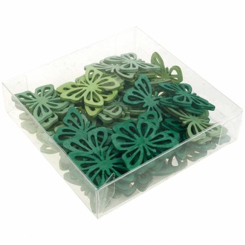 Floristik24 Scatter decoration butterflies, spring, butterflies made of wood, table decoration for scattering 72 pcs