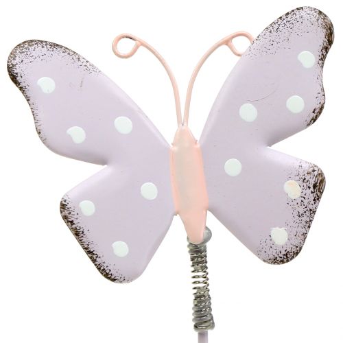 Product Flower plug butterfly pastel 24cm 12pcs