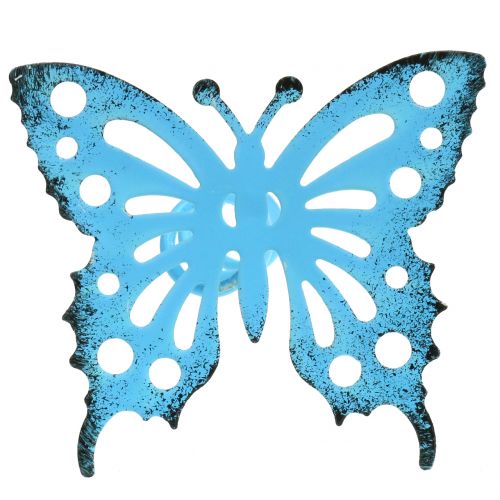 Product Flower Stick Butterfly Colorful 22cm 12 Pcs