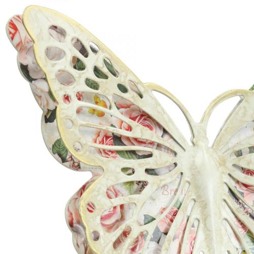 Product Wall decoration metal butterfly decoration country style W21.5cm