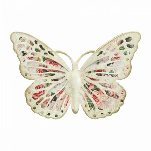 Floristik24 Wall decoration metal butterfly decoration country style W21.5cm