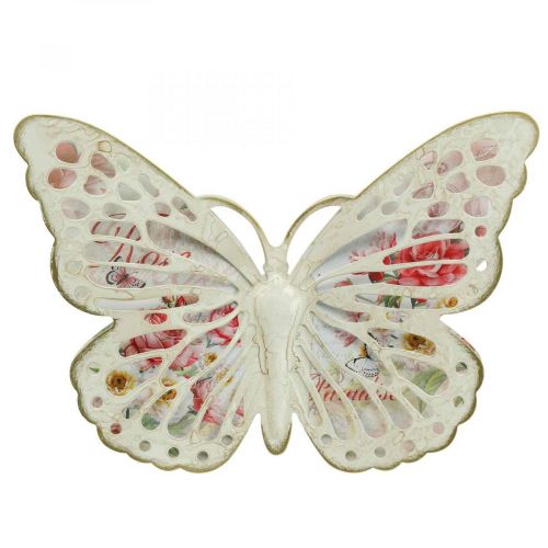 Floristik24 Wall decoration metal butterfly decoration country style W29.5cm