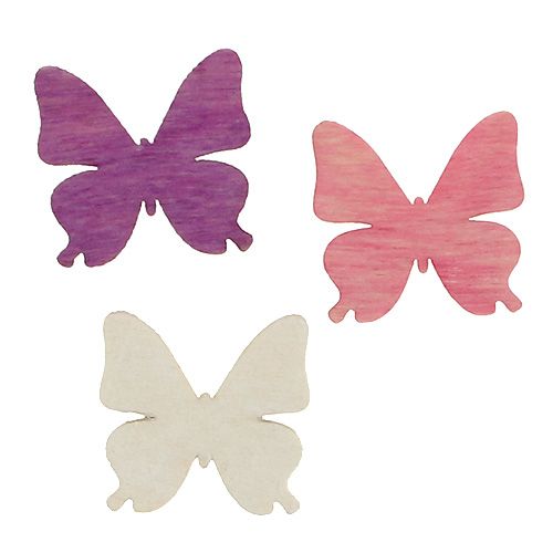 Floristik24 Butterflies for spreading Mix 2cm 144pcs